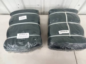 Fence Mesh Privacy Screen - Windscreen4less Dark Green 6 X 50 (Lot of 2)
