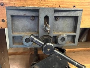 Woodworking Vise - Heavy Duty Cast Iron Bench Vise - buyer to remove from work bench