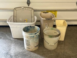 Storage Bins and Buckets