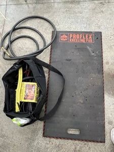 Kneeling Pad Work Gear Mixed Lot - ProFlex, Booster Cable, Hose & Chamois