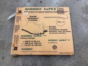 PEX Tubing - Wirsbo hePEX Plus PEX-A in Orig Box