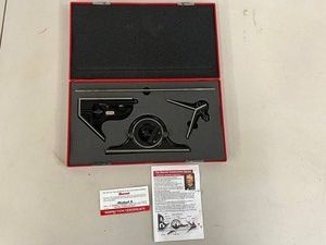 Combination Square Set - Starrett 4-Piece in Case - High Precision Measurement Layout System