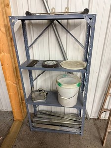 Storage Shelving Unit - Contents Inc