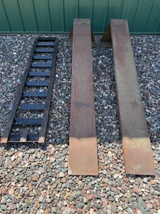 Steel Loading Ramps (Lot of 3)