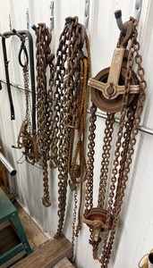 Chain Hoists & Chains Mixed Lot