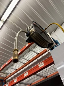 Air Water Hose Reel - Central Pneumatic 50 Ft Retractable 38 in