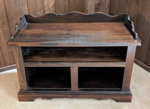 LLR - Vintage Wood Entertainment Stand