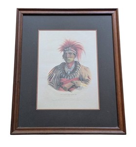 LLR - No-Way-Ke-Sug-Ga Otoe Art Print Framed