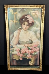 B2 - Vintage Victorian Framed Print
