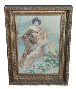 B2 - Edouard Bisson Maidens Dream Framed Art Print