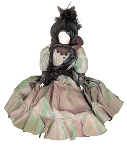 B1 - Antique German China Head Doll