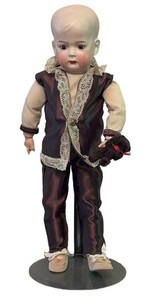 LL1 - Antique German Bisque Mignonette Boy Doll