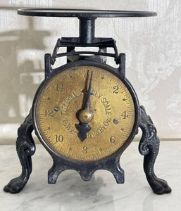Antique Tripbulls Family Scale Cast Iron