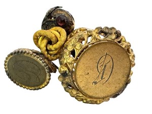 BN - Antique Estate HatStick Pins Mixed Set (Lot of 4)