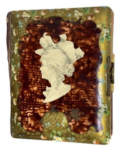 DR - Antique Victorian Embossed Photo Album