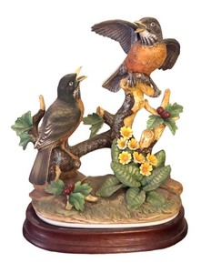 LL2 - Vintage Andrea by Sadek Group of Robin with Base