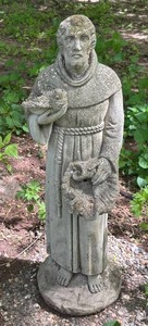 BY - Saint Francis of Assisi Garden Statue
