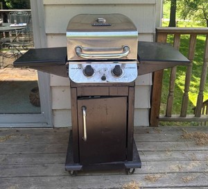 D - Char-Broil Performance Gas Grill With Cover