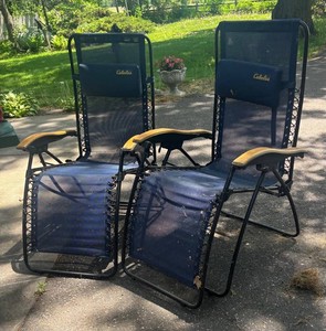 G - Two Cabelas Lounge Chairs