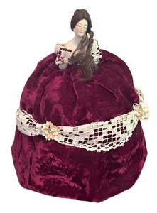 LL2 - Antique Half Doll Pin Cushion Doll