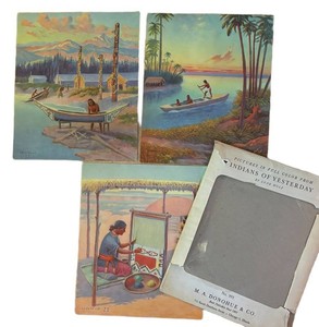 LL2 - Lone Wolf Unframed Prints From Indians of Yesterday