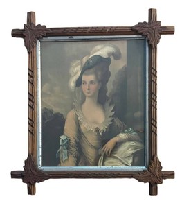 LL2 - The Honorable Mrs. Graham Framed Print by Thomas Gainsborough