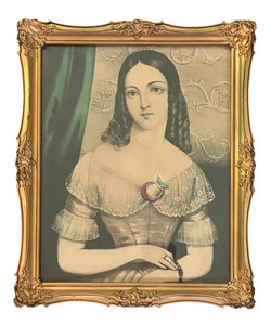DR - Mary Ann Print by N. Currier