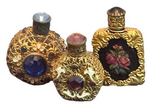 BN - Vintage Miniature Perfume Bottles (Lot of 3)