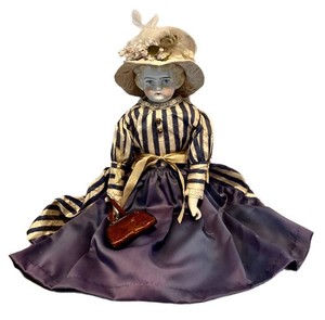 LL1 - Antique Alt Beck & Gottschalk China Head Doll -19 German Porcelain