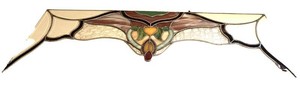 LL1 - Vintage Stained Glass Panel