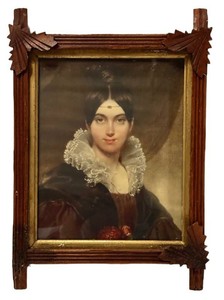 LL1 - Antique Marie Daffinger Portrait by Maritz Michael Daffinger