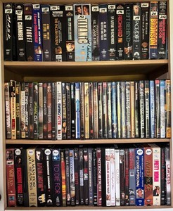 LLR - Mixed Lot of DVDs & VHS Movies
