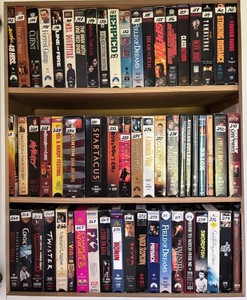 LLR - Mixed Lot VHS and DVD Movies