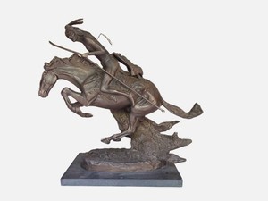 LLR - The Cheyenne Frederic Remington Bronze Sculpture
