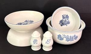 LR - Pfaltzgraff Stoneware Serving Pieces (Lot of 6)