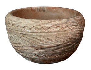 DR - Vintage Comanche Texas Pottery Planter