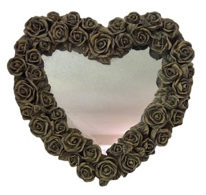 LR - Decoline Heart Rose Wall Mirror