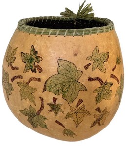 LLW - Decorative Gourd - Signed J. Bearpaw