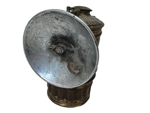 LLW - Vintage Carbide Mining Lamp Auto-Lite Universal Lamp Co.