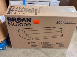 Broan NuTone 30 Range Hood-White