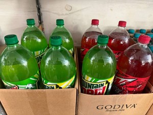 Varity of 2L Soft Drinks