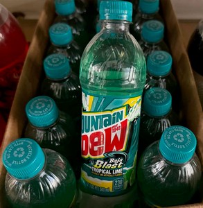 18x 16.9oz Mountain Dew Baja Blast-Tropical Lime