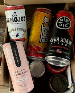 Variety of Energy Drinks & Cold Brew