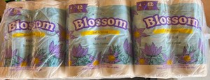 12x 4ct (48rolls) Blosson Toilet Paper