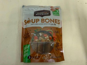 4x 3ct. Nutrish Soup Bone Dog Chews-Mix of Beef & Chicken