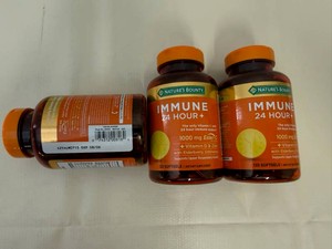 3x 120ct Natures Bounty Immune 24 Hour-exp. 826