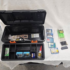 Tool Box of Archery Tips, Flitings, Accessories