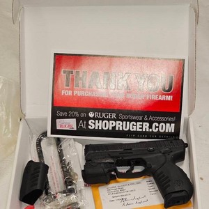 Ruger SR22, 22LR, Blued, 1Mag, Crimson Trace Laser