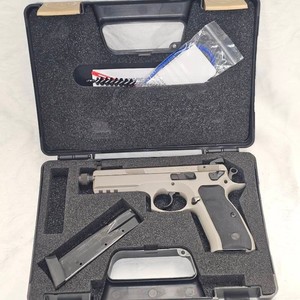 CZ 75 SP01 TAC, 9mm, Tan, 1 Mag, Threaded Barrel