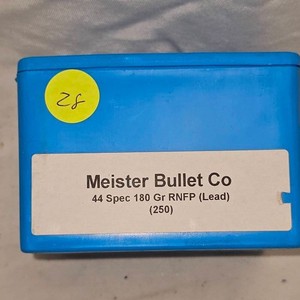 44 Special Meister 180gr FNFP-250 Round Box Bullets